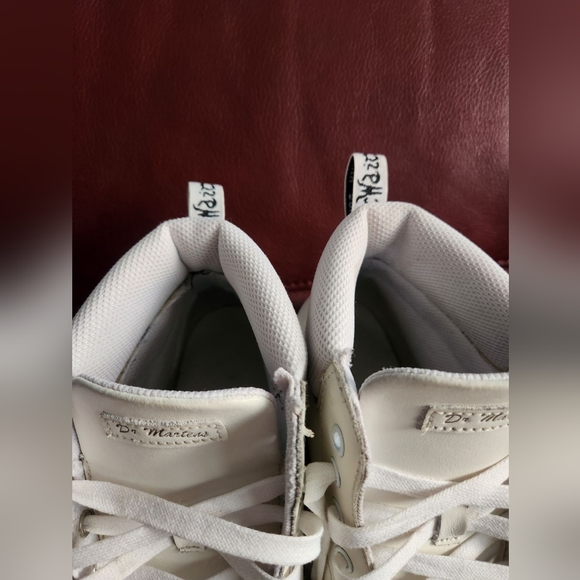 Dr. Martens White Lace Up Boots - Picture 6 of 9